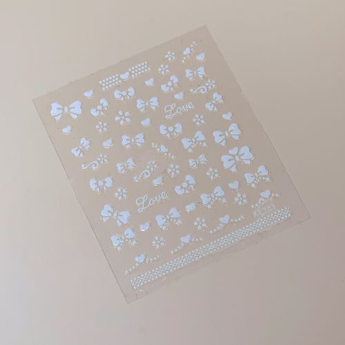 Stickers Nœud - Blanc