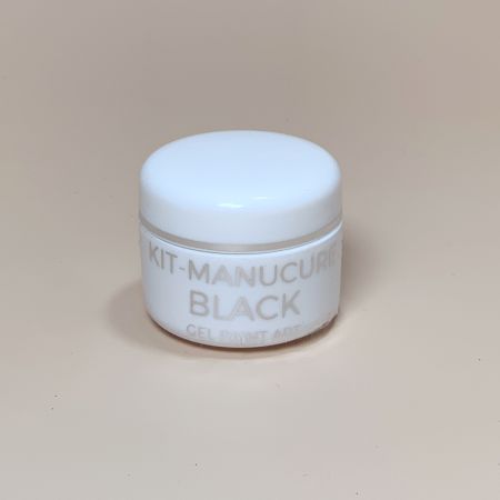 Gel Paint Art - UV/LED de Décoration Noir 5mL