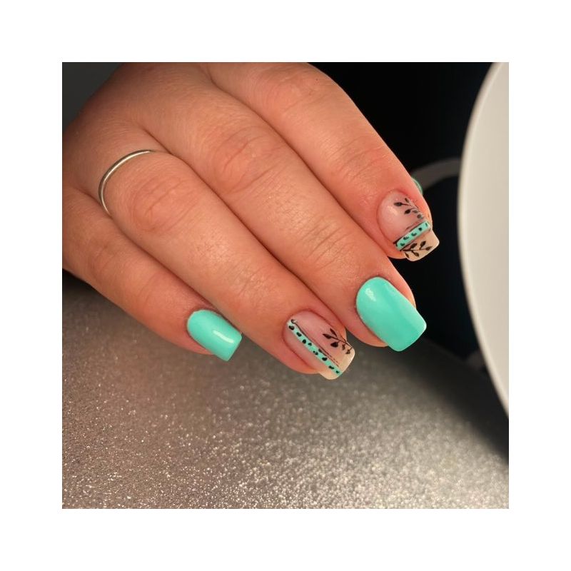 Vernis Semi-Permanent Vert Turquoise