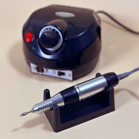 Ponceuse Manucure Électrique Professionnelle avec Pédale - Noir