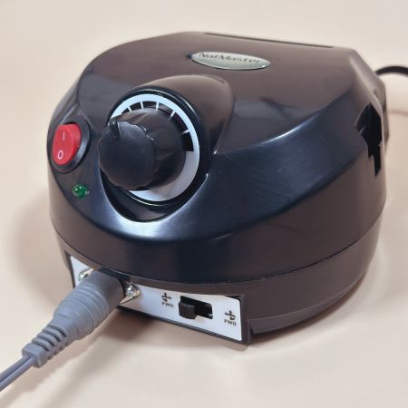 Ponceuse Manucure Électrique Professionnelle avec Pédale - Noir