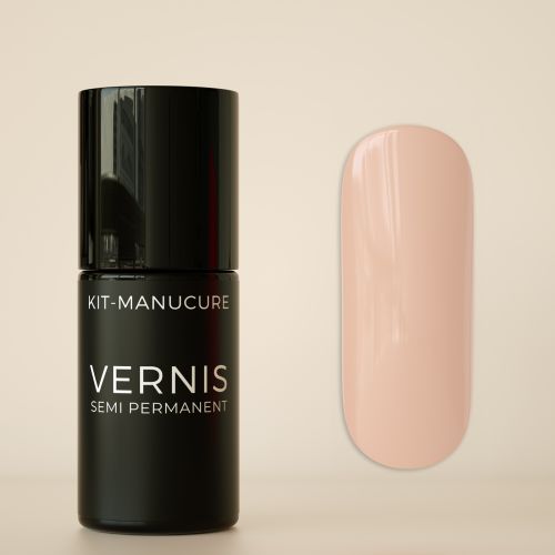 Vernis semi-permanent sans hema Beige