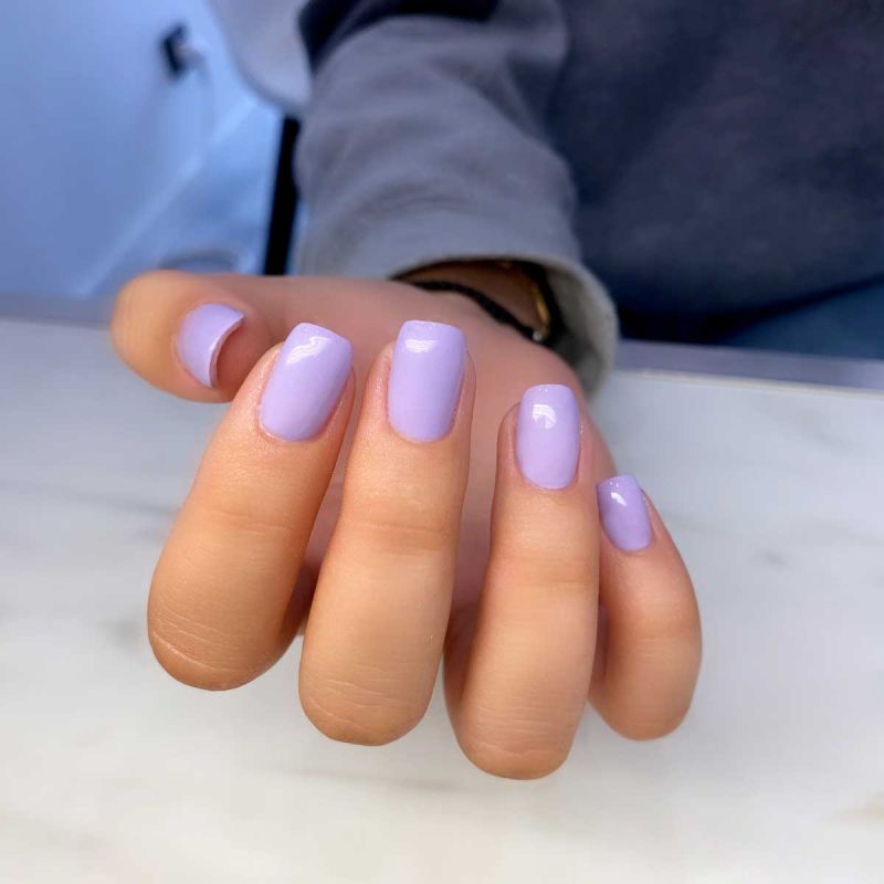 Vernis semi-permanent hema free Lavande