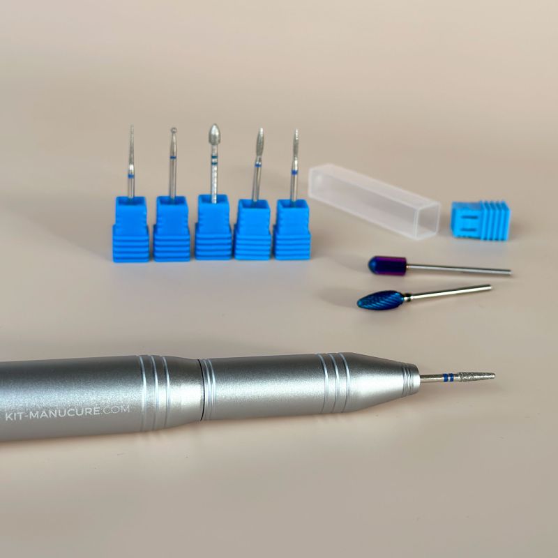 Lot de 6 embouts cuticules et Manucure Russe