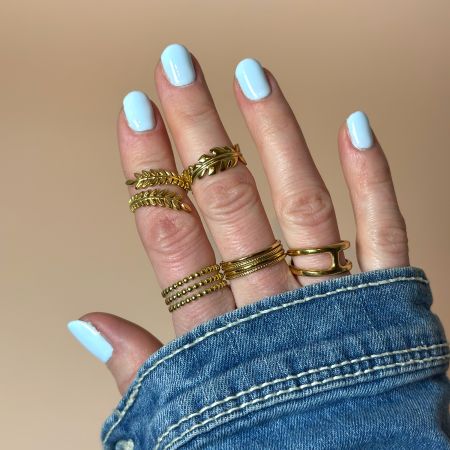 Vernis semi-permanent hema free Bleu Pastel