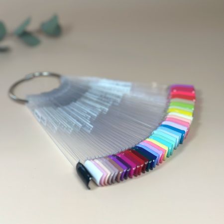 Nuancier manucure éventail