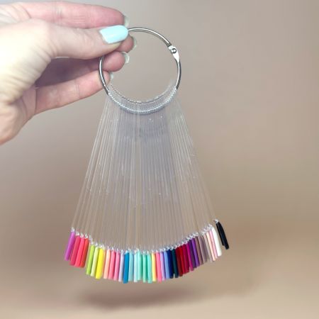 Nuancier manucure éventail