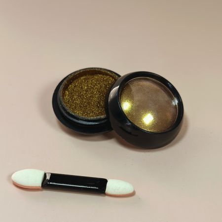 Poudre chrome - Dorée