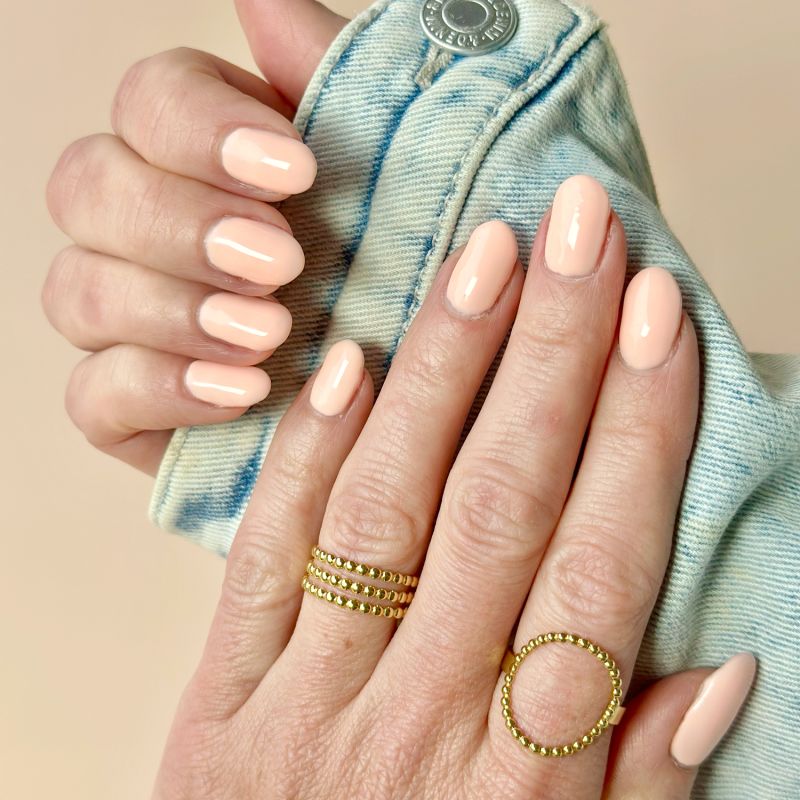 Vernis semi-permanent hema free Nude