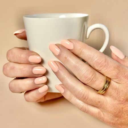 Vernis semi-permanent hema free Nude