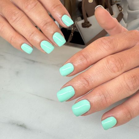 Vernis semi-permanent hema free Vert d'Eau