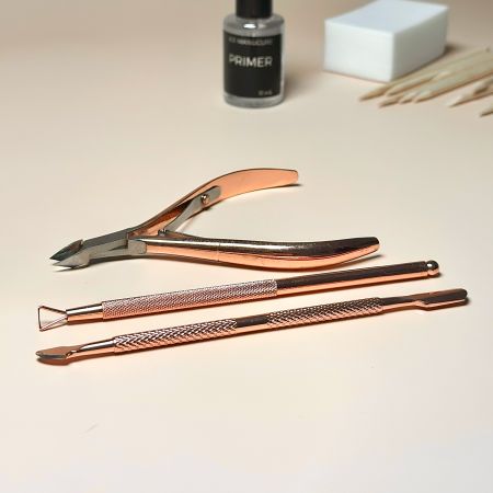 Set d'outils rose gold