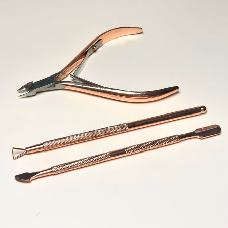 Set d'outils rose gold