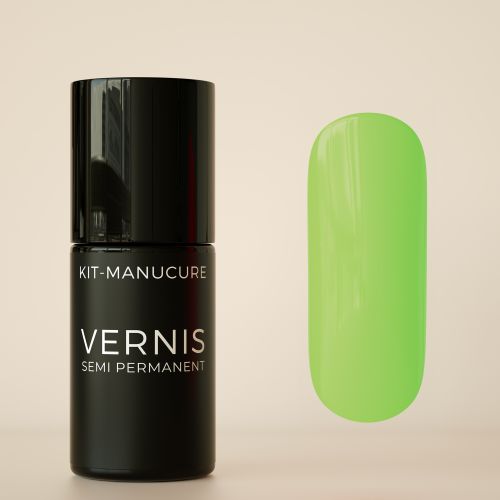 Vernis semi-permanent hema free Vert Pomme