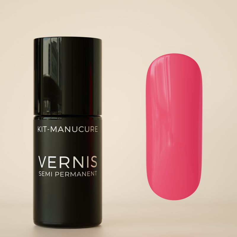Vernis semi-permanent sans hema Rose Blush