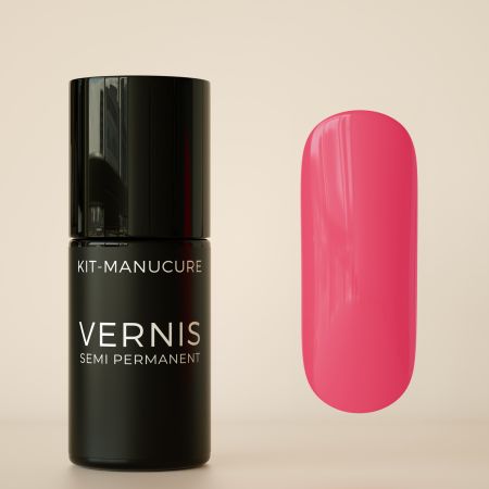 Vernis semi-permanent sans hema Rose Blush