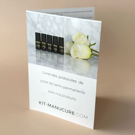 Kit Semi-Permanent 6 Vernis + Gainage + Ponceuse