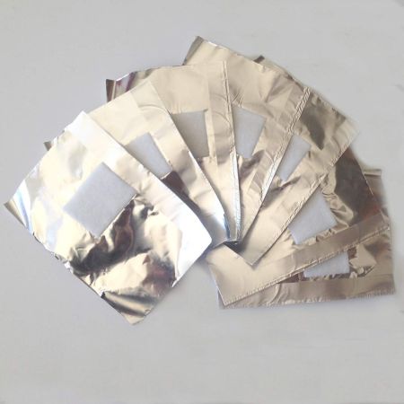 Papillotes Aluminium Dépose Vernis Semi-Permanent - X50