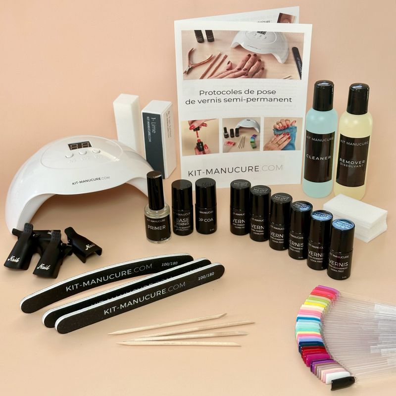 Kit Semi-Permanent 6 Vernis au Choix