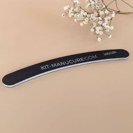 Limes à Ongles Banane 100/180 - Lot de 3