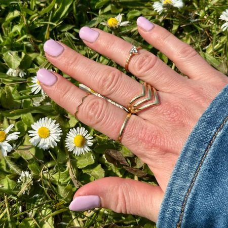 Vernis semi-permanent hema free Rose Pastel