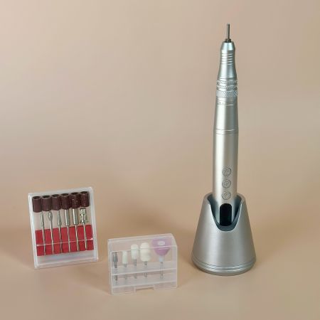 Coffret Ponceuse Ongles Électrique Sans Fil