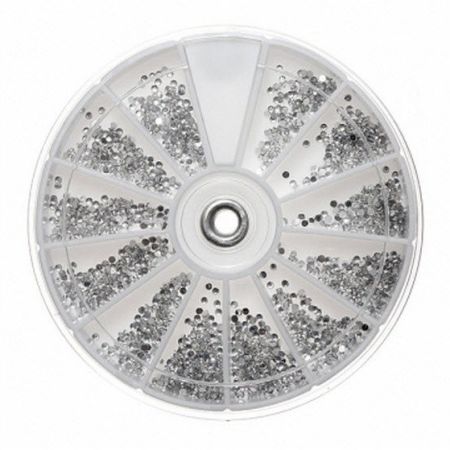 Roue de Strass Argentés