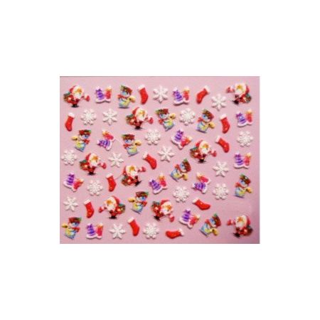 Stickers de Noël Flocon de Neige et Bonhomme de Neige