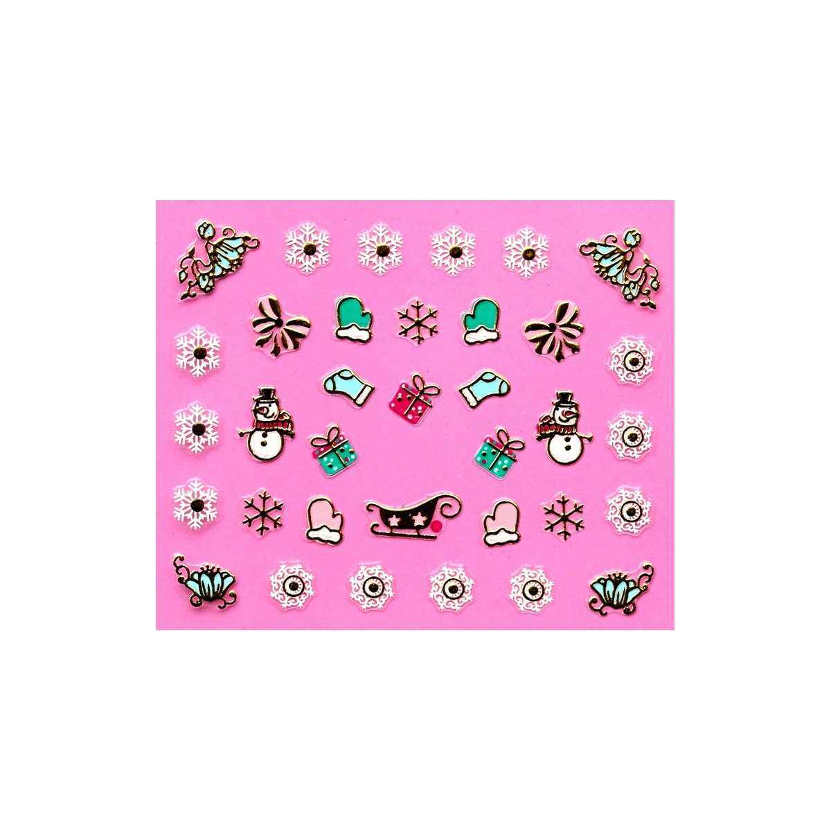 Stickers de Noël, Flocon, Cadeau de Noël et Bonhomme de Neige https://www.kit-manucure.com/759-thickbox_default/stickers-pour-ongle-de-noël-flocon-cadeau-de-noël-et-bonhomme-de-neige.jpg