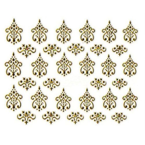 Stickers Oriental - Doré