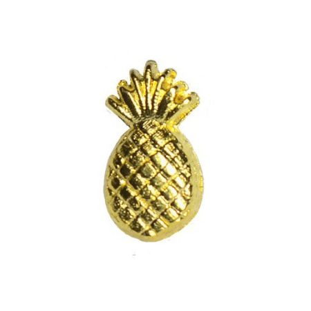 Bijoux pour Ongles - Ananas Doré (lot de 2)
