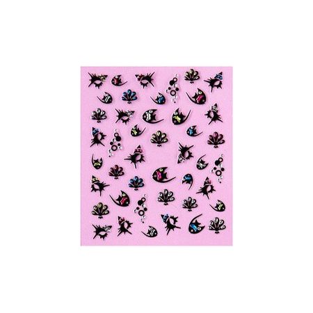 Stickers Poissons, Coquillages et Strass