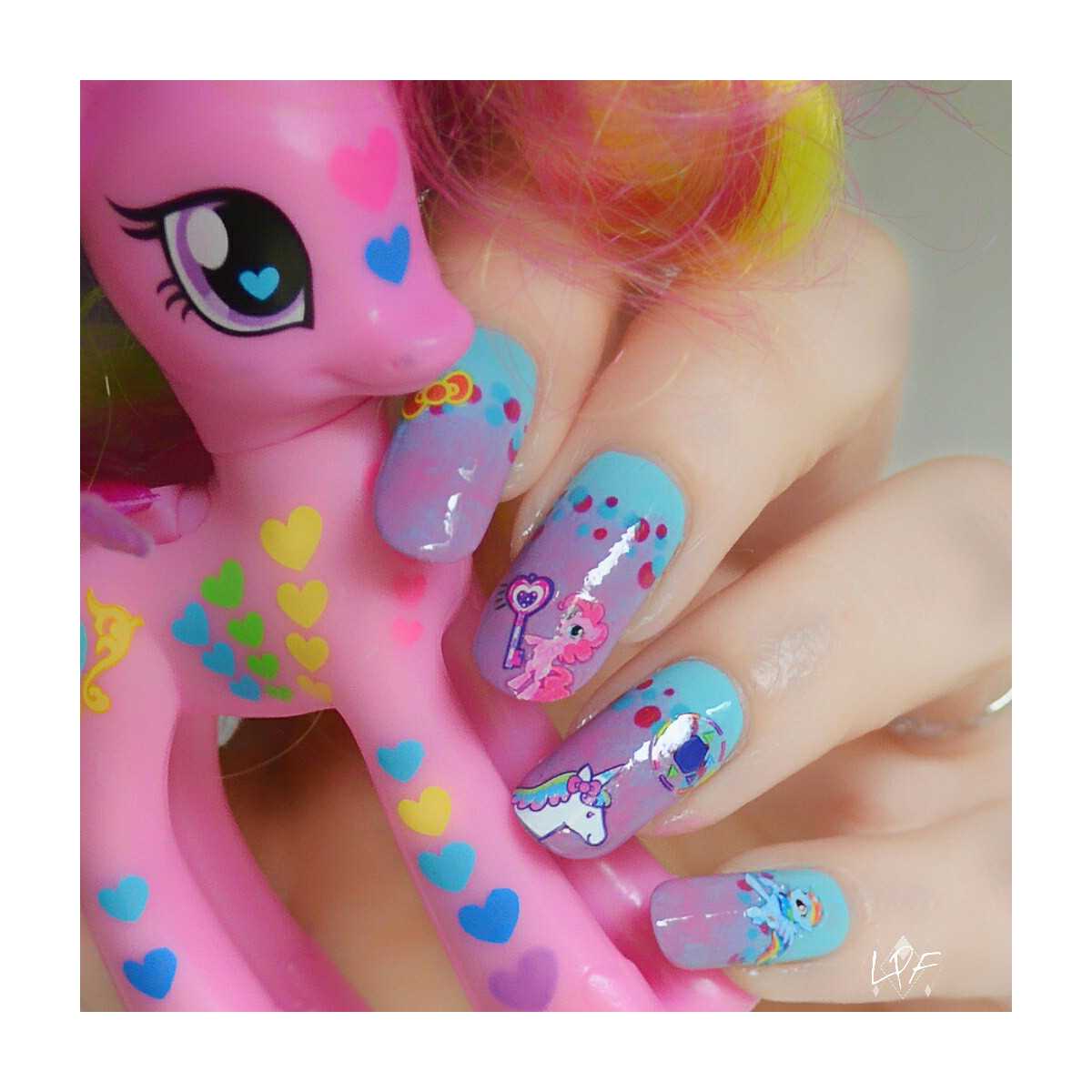 Stickers Petit Poney et Licorne