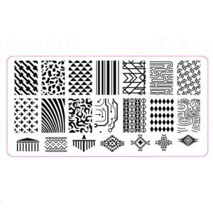 Plaque de stamping rectangulaires QXE