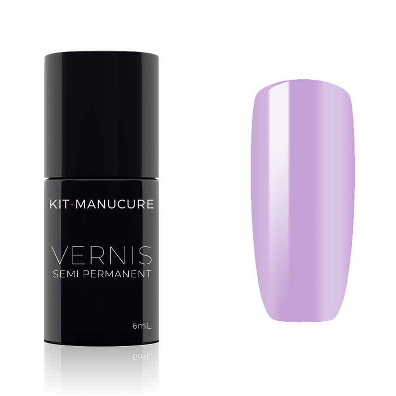 vernis semi-permanent lavande