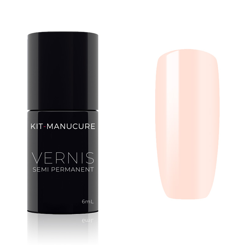 vernis semi permanent beige rose