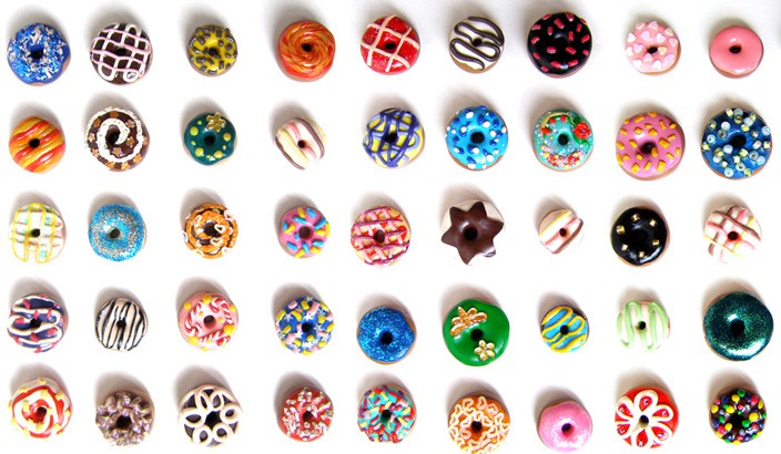 nail art donuts