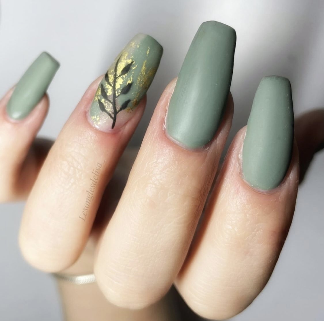 ongles verts