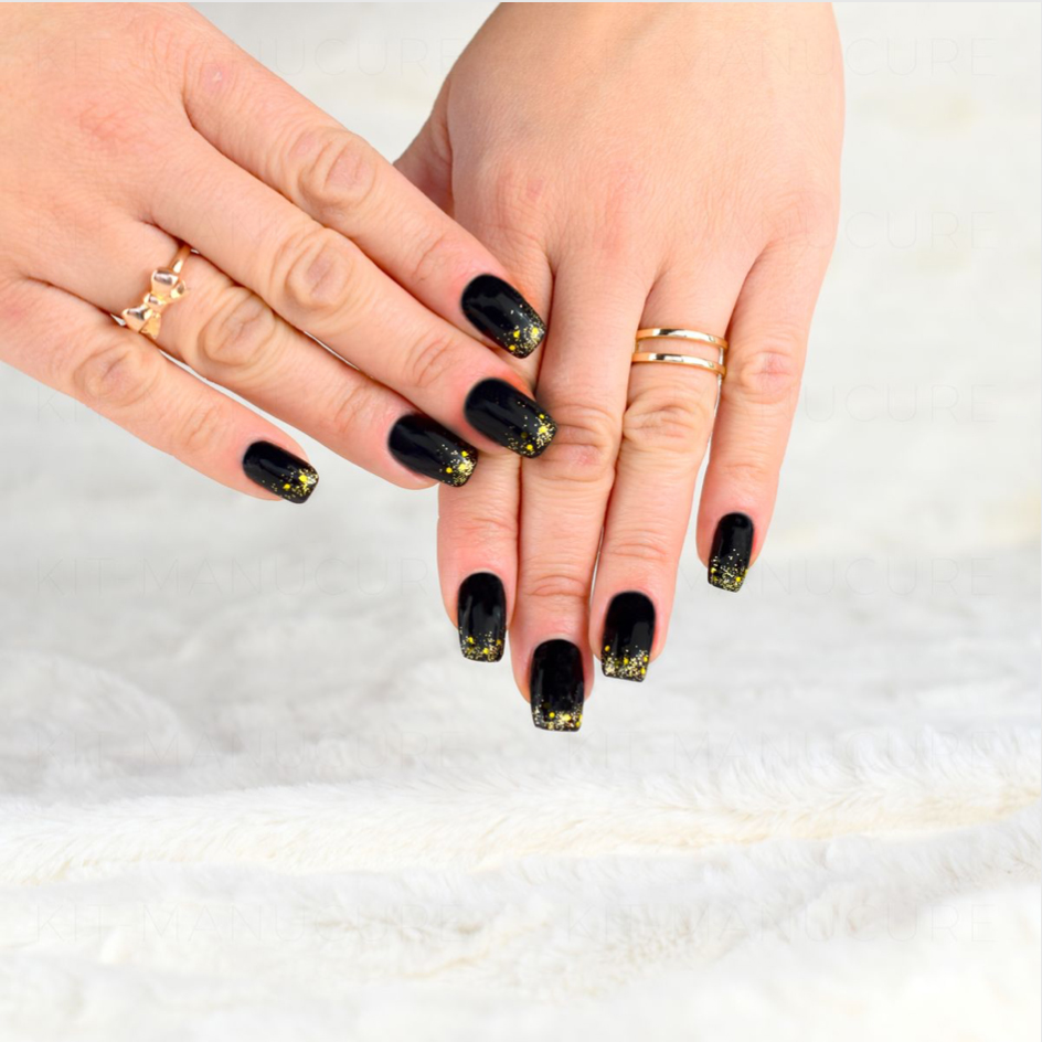 vernis semi-permanent noir