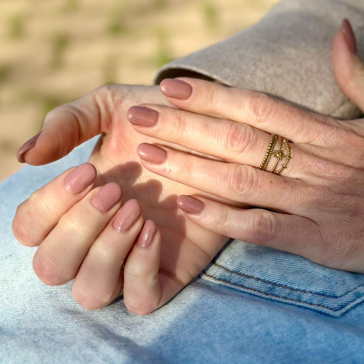 vernis semi permanent chocolat au lait