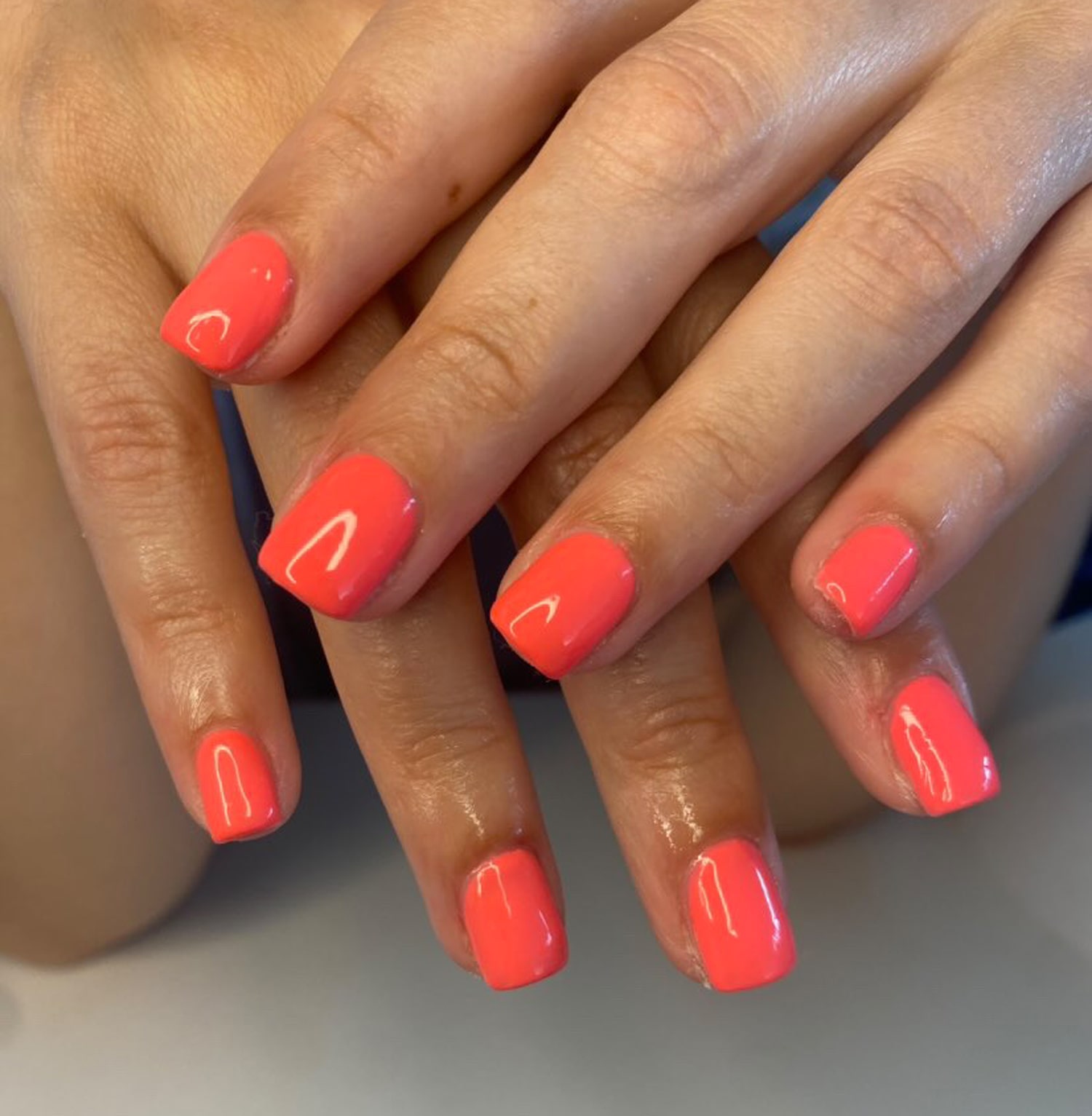 vernis rose corail