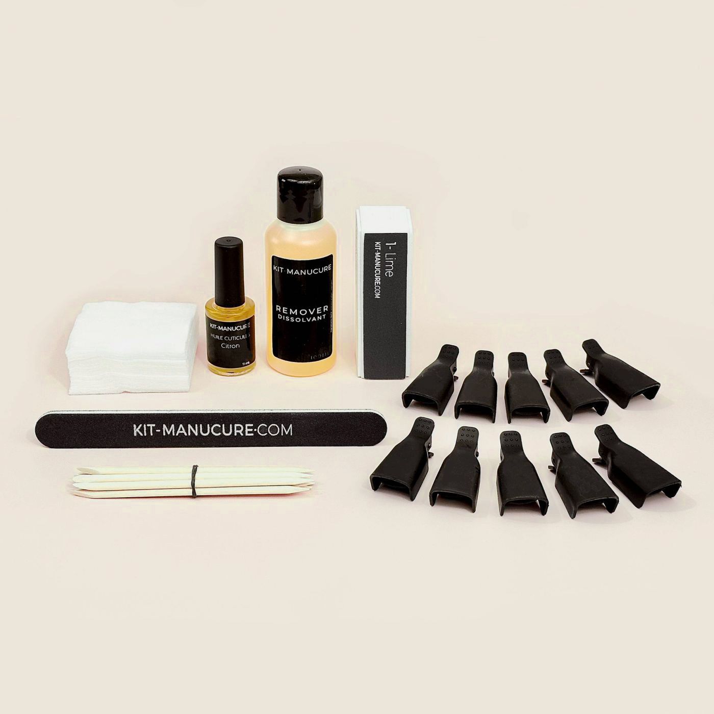 kit de depose vernis semi permanent