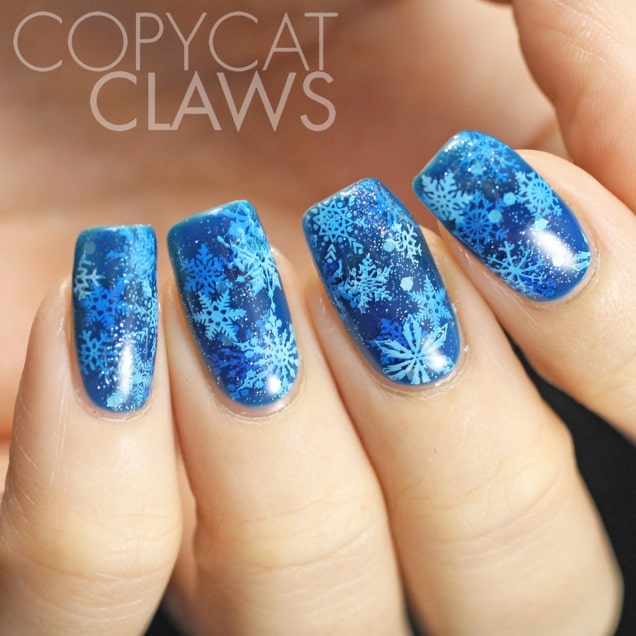 stamping flocon de neige