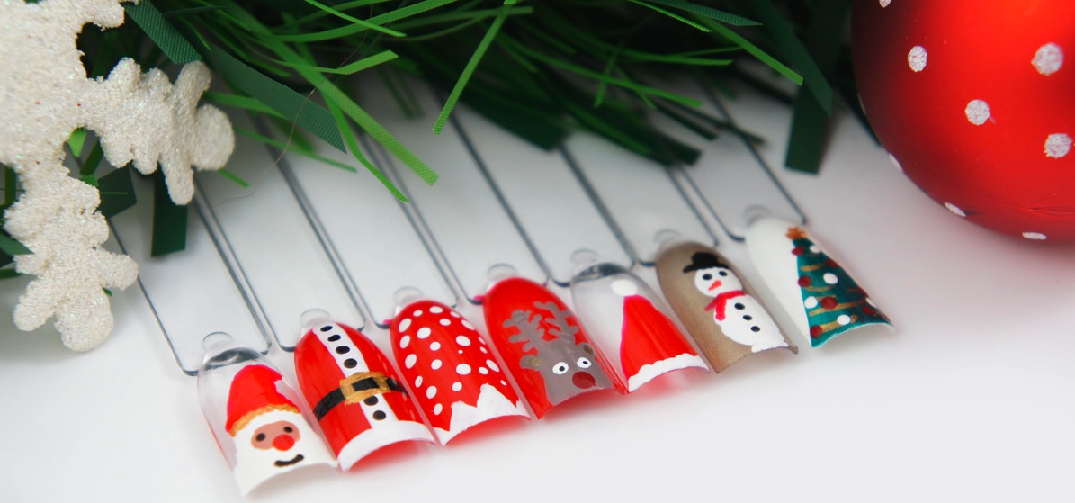 tuto nail art noel