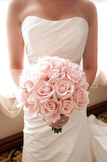 rose poudre mariage