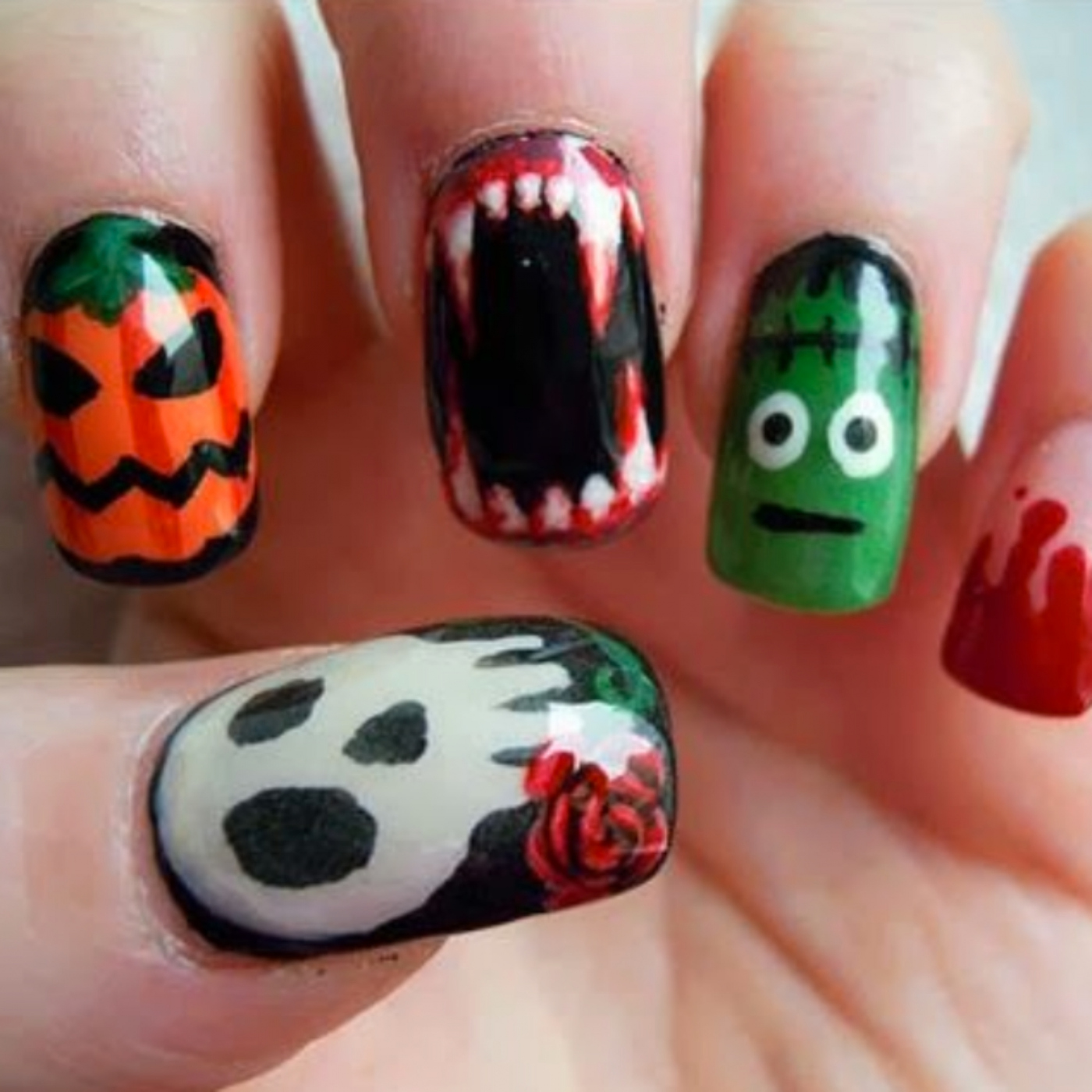 Des idées Nail Art pour halloween